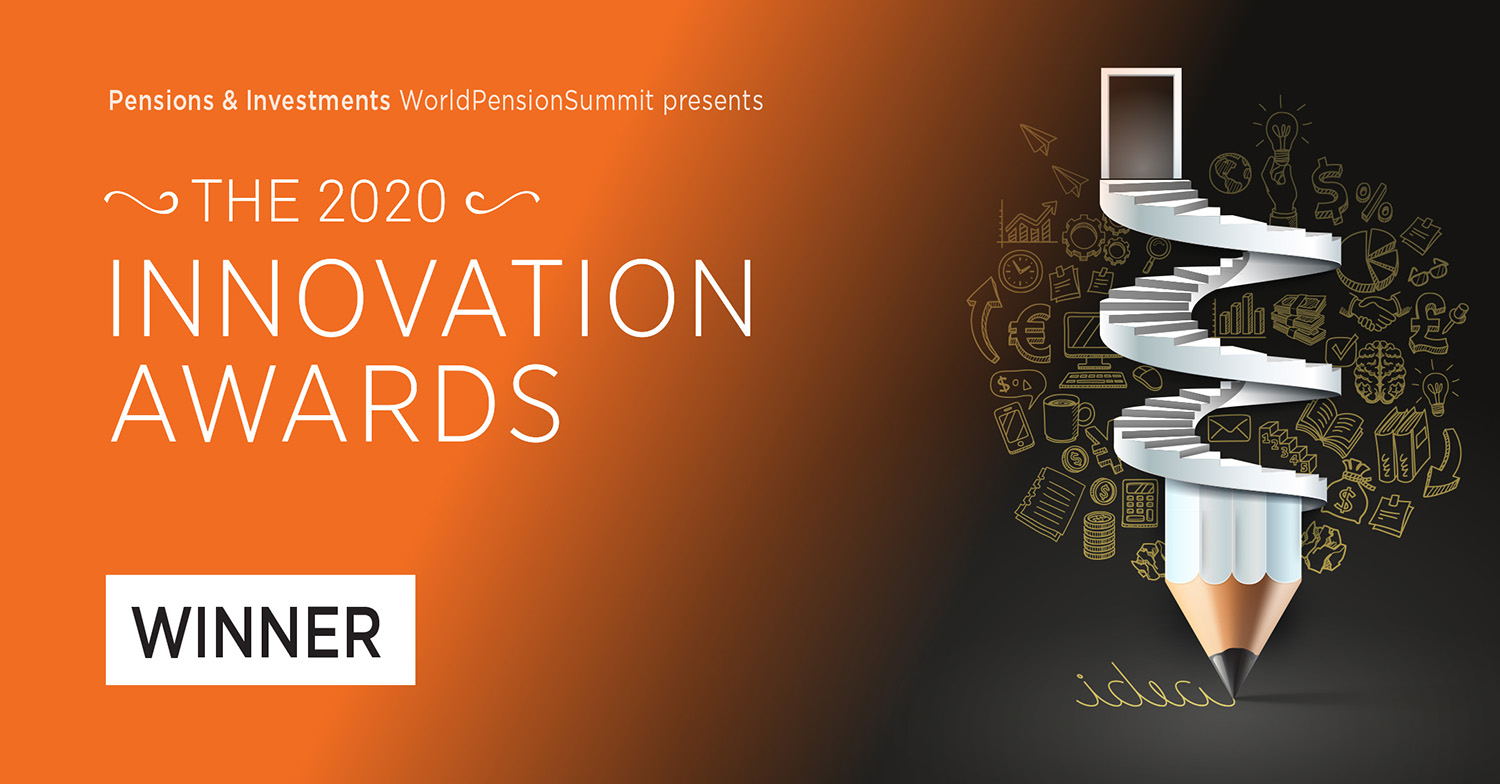 Innovation Award in Plan Design presented by Pensions & Investments' World Pension Summit