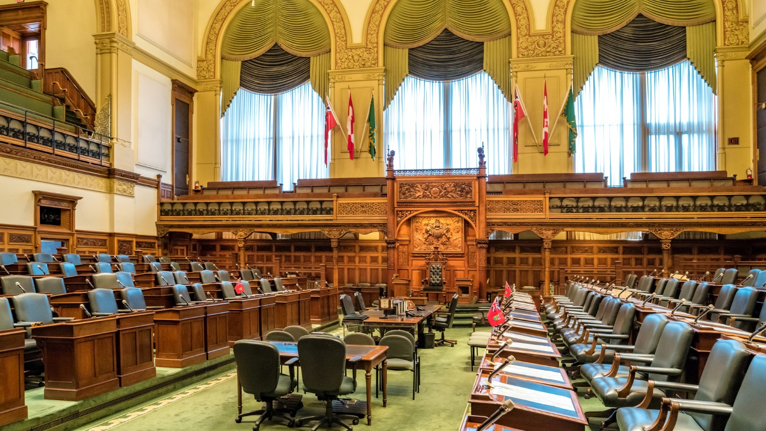 Inside the Ontario Legislative Building