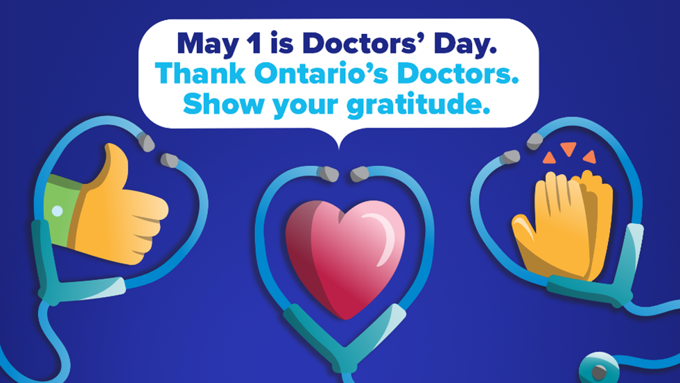 Celebrate Doctors' Day by sharing gratitude with emojis.