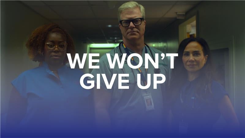 We won't give up