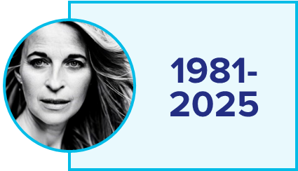 Dr. Lisa Dickson, 1981 to 2025.