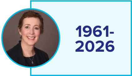  Dr. Sharon Caughey, 1961 to 2026.