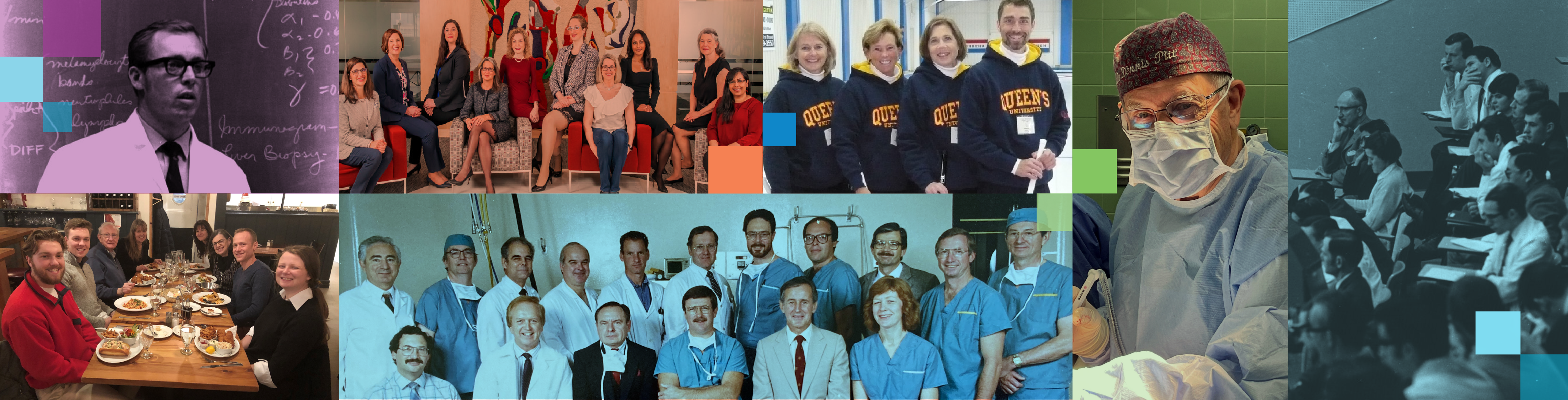 A collage of physician images.