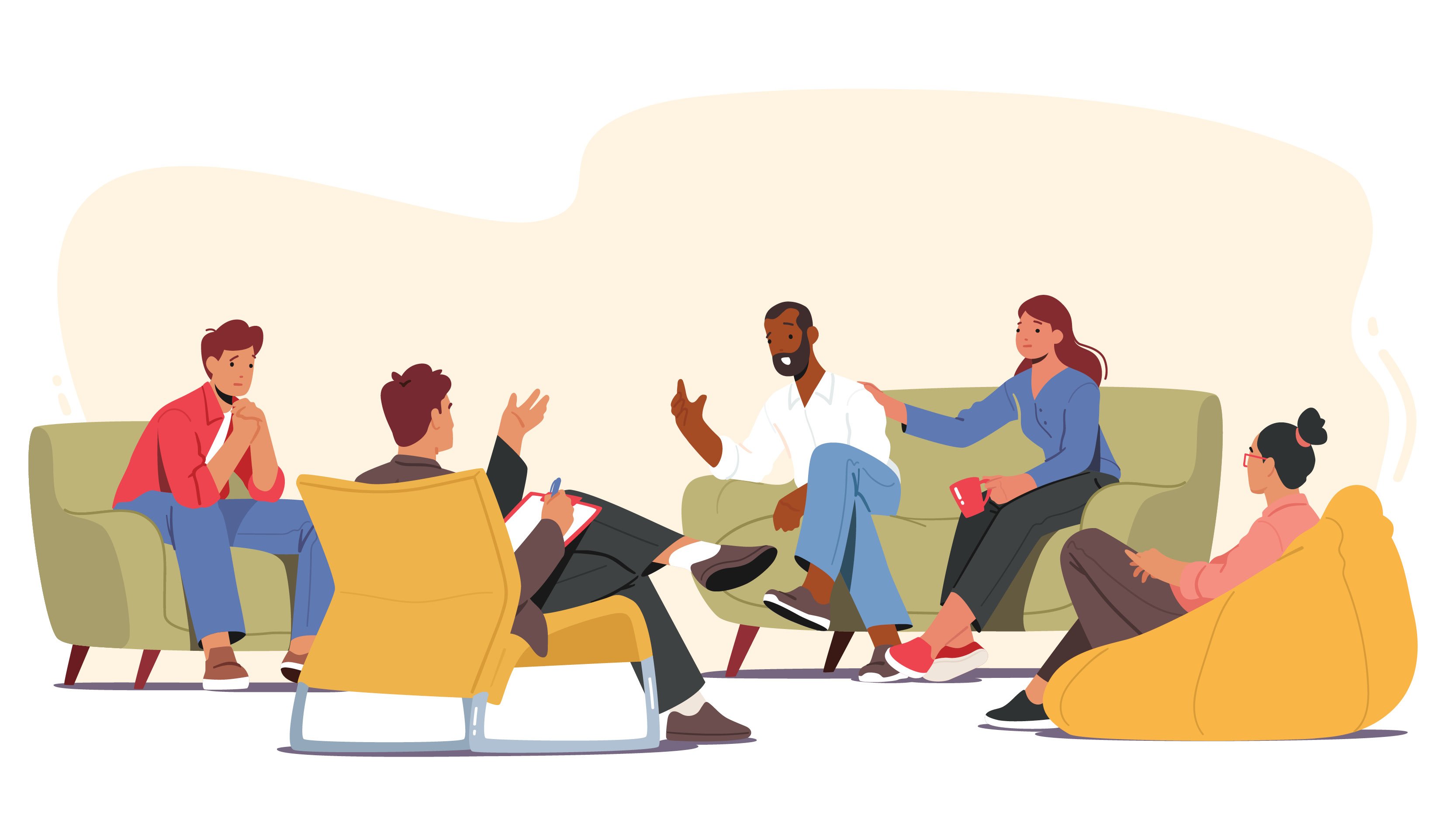 group counselling session 