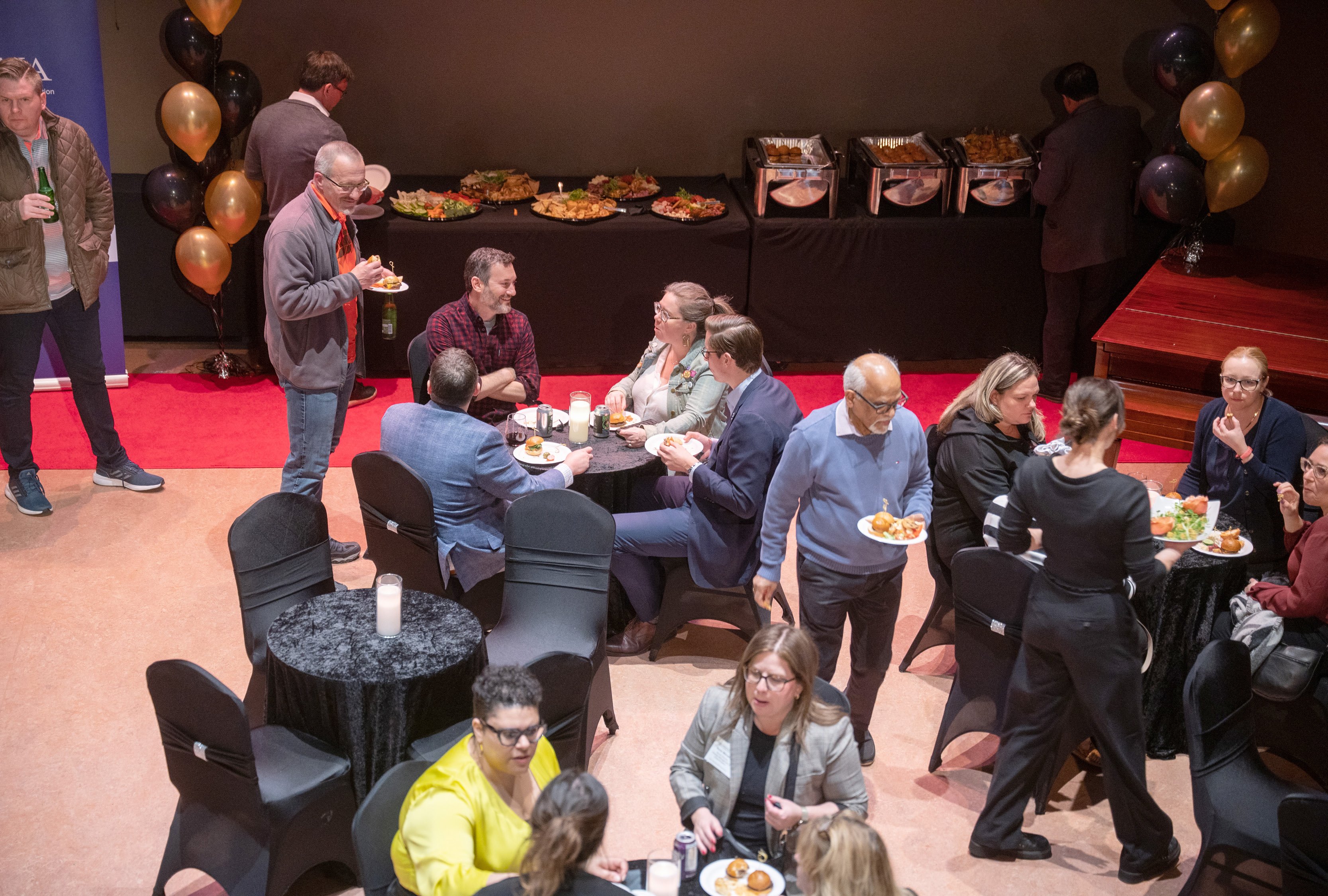 OMA members and staff at the Windsor theatre