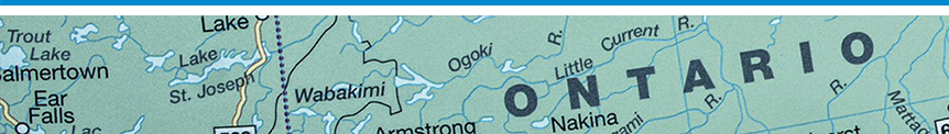 Partial map of Ontario