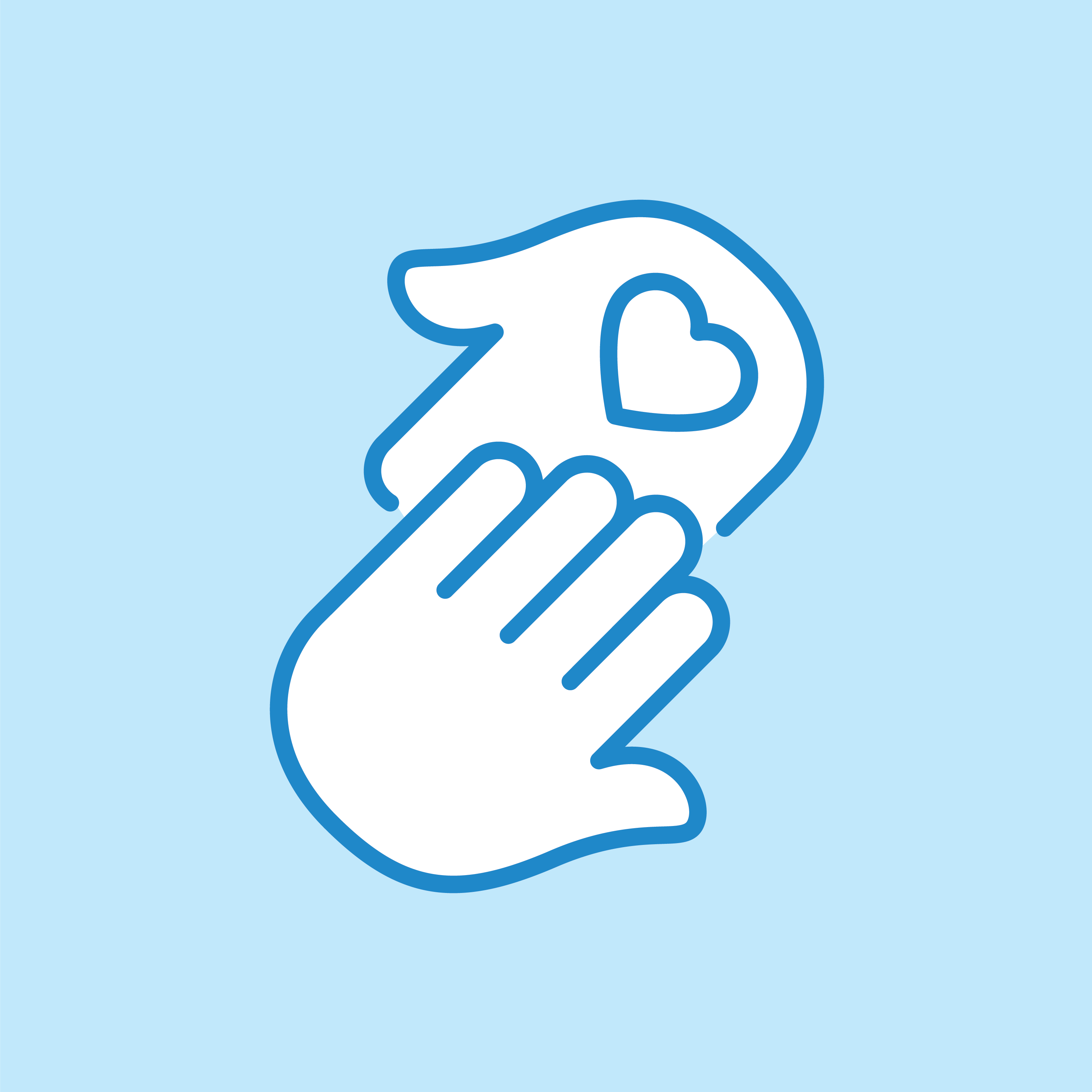 Expand mental health icon.