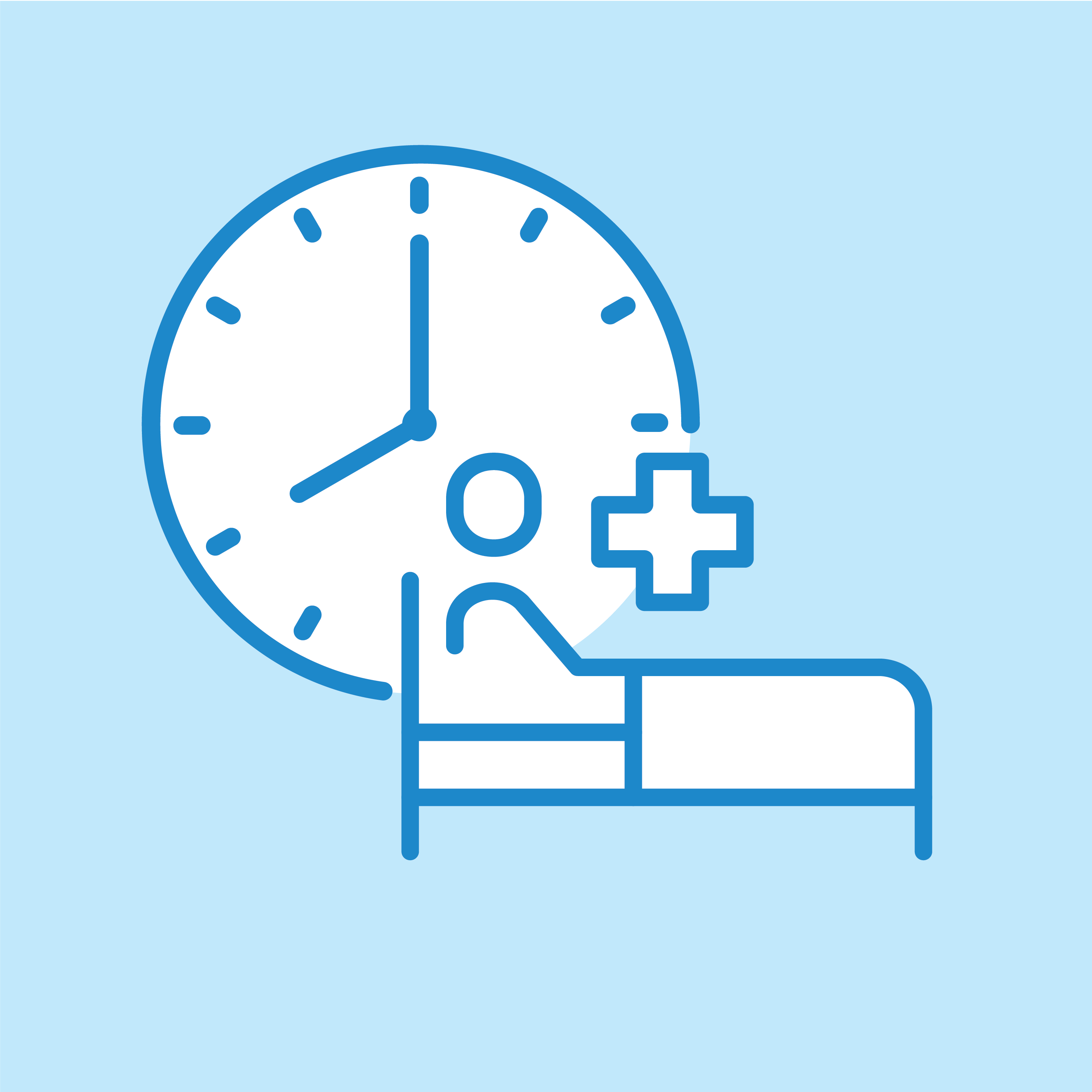 Reduce wait times icon.